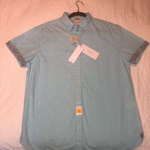 Slim Fit Cactus Man Button Down